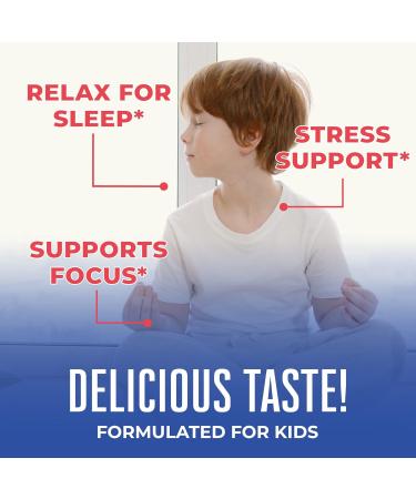 MaryRuth's Stress Relief Vita-Beans for Kids | Calm & Relaxation Support with Magnesium Citrate & L-Theanine | Vegan & Non-GMO | 60 Count - Buy Online on GoSupps.com