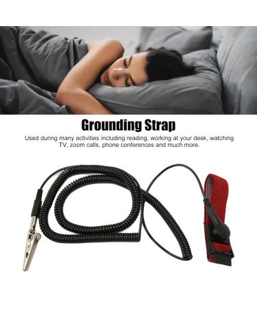 Grounding Bracelet - Remove Static & Reduce Stress | 5m Cable Health Care Solution for Better Sleep - Buy Online on GoSupps.com