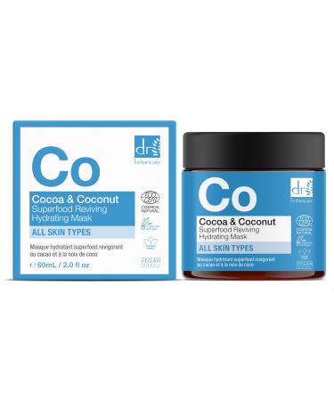 Dr Botanicals Cocoa & Coconut Superfood Reviving Hydrating Mask 60ml
