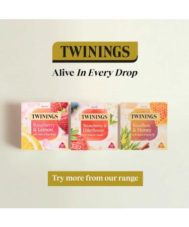 Twinings Peppermint and Strawberry Herbal Tea Bags 20 Tea bags PEPPERMINT/STRAWBERRY Single - Buy Online on GoSupps.com