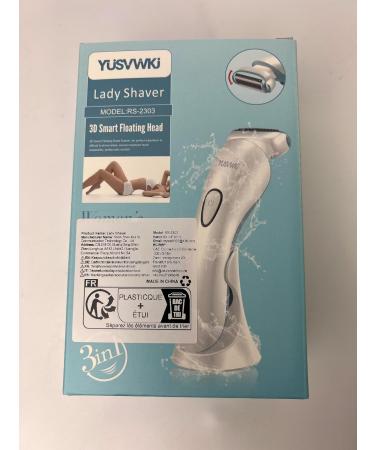 Buy Electric Razor for Women | Waterproof Bikini Trimmer & Shaver for Face Legs Armpits | Painless Wireless with LED Light - Buy Online on GoSupps.com