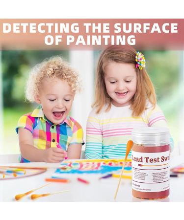 Qezodsx Lead Test Kit Swabs - Lead Paint Test Kit Lead Check Swab for Home Use Test Results in (30PCS) - Buy Online on GoSupps.com