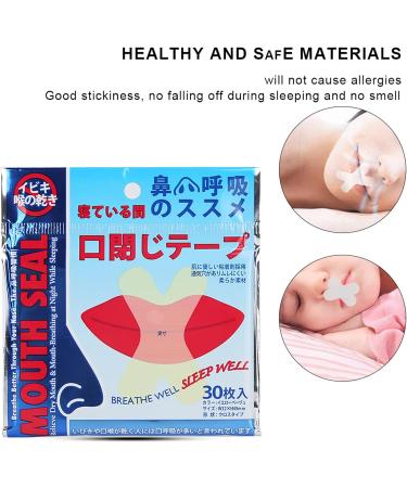 LANTRO JS Anti-Snoring Patch - 240 Nasal & Mouth Strips for Snore Stopper and Better Sleep - Buy Online on GoSupps.com