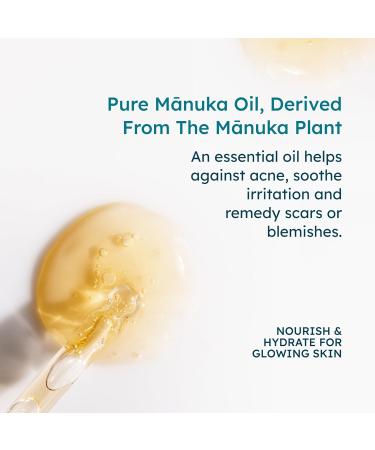 MELORA Manuka Face Oil - Anti-Aging Serum for Dry/Sensitive Skin | Vitamin C A & E | 1 Oz - Perfect for Men & Women - Buy Online on GoSupps.com