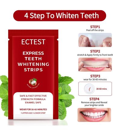 Professional Teeth Whitening Strips - 14 Treatments for Sensitive Teeth - Buy Online on GoSupps.com