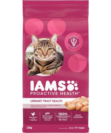 IAMS Proactive Health Dry Cat Food Adult - Sensitive Digestion & Skin (Turkey) + Urinary Tract Health (Chicken) 2.272 kg (Pack of 1) Cat Food + Cat Food 3.18kg - Buy Online on GoSupps.com