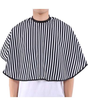 Buy Haircut Cape for Salons - Vertical Stripes Apron Bib | Durable Hairdresser Gown for Barbershops - International Shipping - Buy Online on GoSupps.com