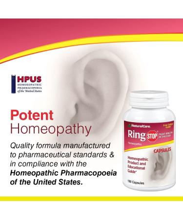 NaturalCare Ring Stop â€“ 180 Capsules | Support Natural Health & Wellbeing - Buy Online on GoSupps.com