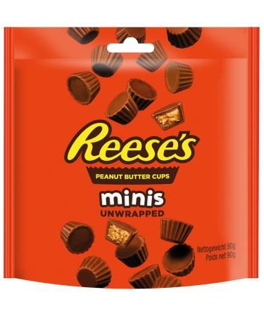 Reese's Peanut Butter Cups Minis - American Classic Snack | 15 x 90g | International Shipping Available - Buy Online on GoSupps.com