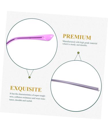 Buy Healeeved Universal Glasses Accessories - Replacement Parts for Sunglasses & Over Glasses - 2 Pairs Lila Schnapps - Optimized for Comfort & Style - Buy Online on GoSupps.com