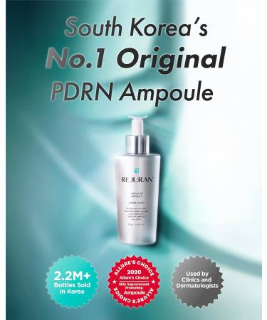 REJURAN Turnover Ampoule Duo Bundle c-PDRN Original Salmon DNA Face Serum in 1.01 fl oz & 1.69 fl oz for Firming Hydrating & Radiant Glass Skin Korean Anti-Aging Skin Care - Buy Online on GoSupps.com