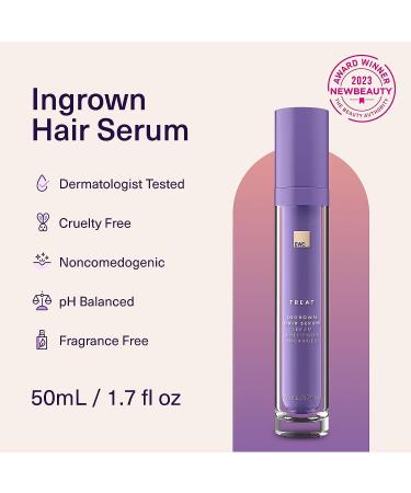 European Wax Center Bikini Area Ingrown Hair Serum 1.7 oz | Exfoliant AHA for Razor Bumps & Burn | Moisturizing Post-Wax Skin Care - Buy Online on GoSupps.com