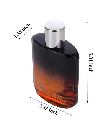 PERFUME&BEAUTY DARK ICE Perfume for Men Parfum 100ML 3.4 fl.oz-Black Tangerine 3.4 Fl Oz (Pack of 1) - Buy Online on GoSupps.com