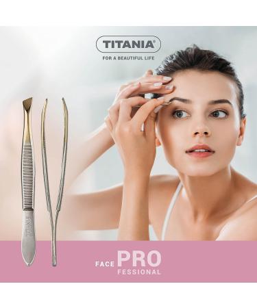 Titania Gold Plated Point Tweezers - Pack of 1, 12g - Buy Online on GoSupps.com