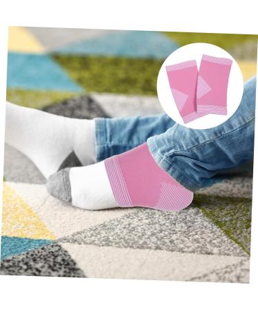 VANZACK Ankle Protector Socks - 3 Pairs Arch Support for Kids | Adjustable Ankle Brace & Foot Sleeves in Pink - Buy Online on GoSupps.com