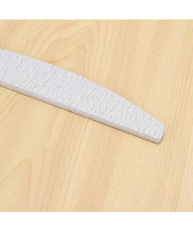 Lodokdre Nail files D shape double sided gray white 10 pieces - Buy Online on GoSupps.com