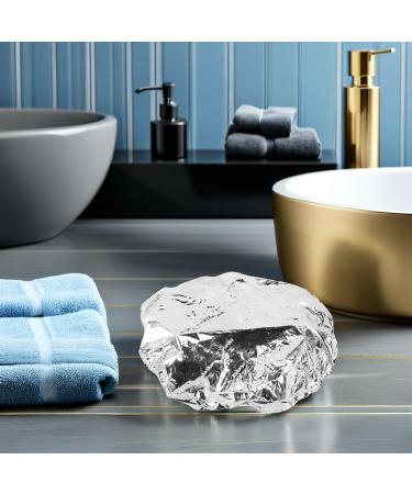 Lot de 10 Bonnets Chauffants en Aluminium Argent Taille Unique Bord lastique Isolants Thermiques pour Soins Capillaires Coloration et Spa Domicile Salon - Buy Online on GoSupps.com