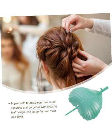 minkissy Green Leaf Hairpin Hair Pin Clips Hair Stick Pin Hair Barrettes for Girls Disk Hair Sticks Hair Clips Hair Cuff Clips Decorative Pins Retro Hairpin Decorate Vintage Plastic Women's - Buy Online on GoSupps.com