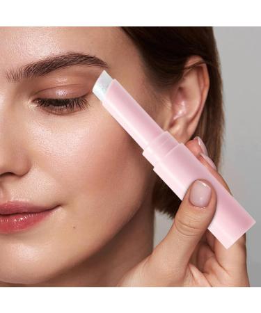 Jelly Glaze Eyeshadow Stick Crystal Clear Jelly Eyeshadow Shine Stick Multifunctional Makeup Accessory for Daily Use for Women Mothers and Daughters 01 - Buy Online on GoSupps.com