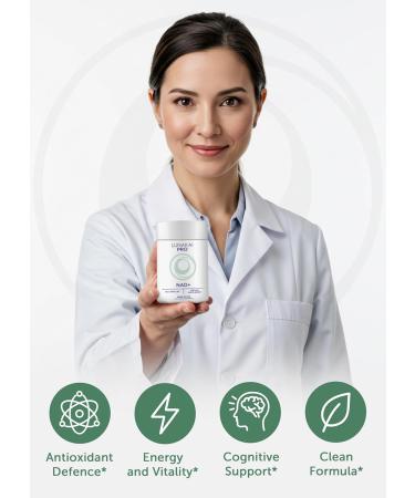 Lunakai PRO USA Manufactured Dual-Pathway NAD+ Formula with NR & Resveratrol Natural NAD Supplement for Women & Men Healthy Aging & Cellular Health Support 60ct - Buy Online on GoSupps.com