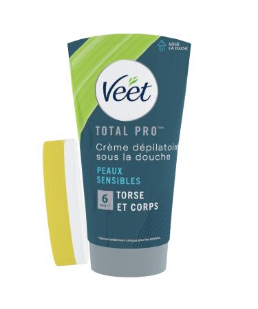 Veet Men - In-Shower Hair Removal Cream for Men - Sensitive Skin - 150 ML
