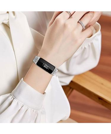 Nigaee Lace Silicone Bands Compatible with Fitbit Inspire 3-Inspire 2-Inspire HR-Inspire Adjustable Breathable Replacement Straps Soft Slim Silicone Wristbands - 3 Pack - Black-Gray-Pine Green - Buy Online on GoSupps.com