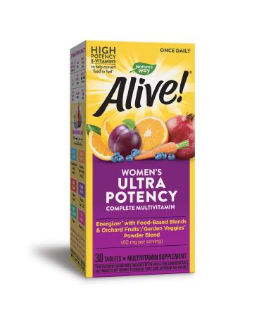 Nature's Way Alive! Women's Ultra Potency Complete Multivitamin 30 Tablets