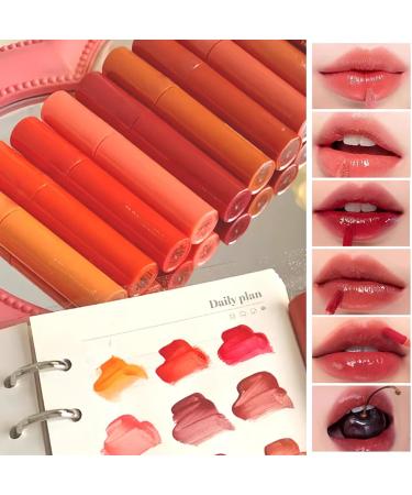 Nbzsmlkn Mirror Gloss Lip Gloss Moisturizing Mirror Liquid Lipstick Long Lasting Waterproof Lip Tint Nonstick Cup Shiny Finish Long Lasting Natural Makeup 12+13 - Buy Online on GoSupps.com