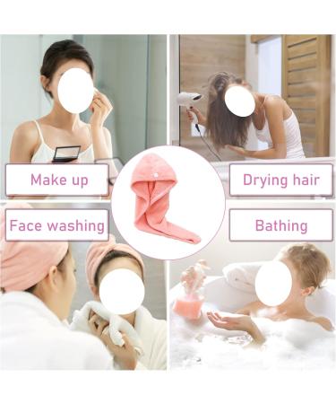 Super Absorbent Microfiber Hair Towel Set - 3 Quick-Dry Turbans with Buttons for All Hair Types | 25x65 cm - Buy Online on GoSupps.com