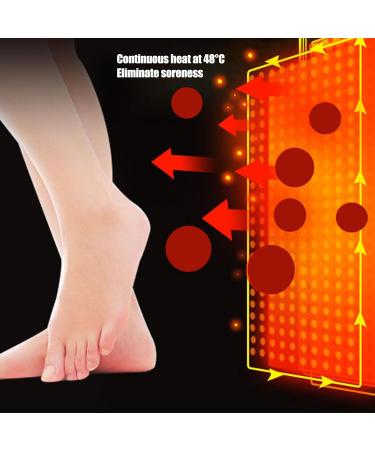 SUNGOOYUE Graphene Heated Ankle Support Brace - Injury Prevention & Stabilization (XL) | Sweat-Wicking Self-Heating Sports Gear - Buy Online on GoSupps.com