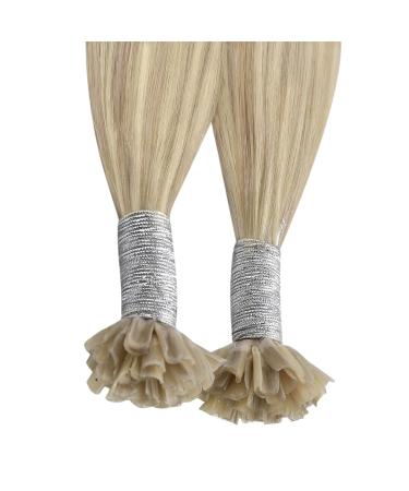 Youngsee Extensions | Real Hair U Tip Bondings - Blond Ashblond & Platinblond | 55 cm Keratin Hair Extensions | #18/613 - Buy Online on GoSupps.com