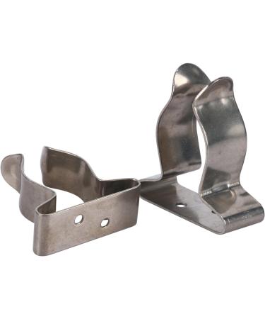 Stainless Steel Boat Hook Spring Clip Holder Bracket - Marine Spring Clip 9824S - 1 to 1-3/4 ID - Buy Online on GoSupps.com