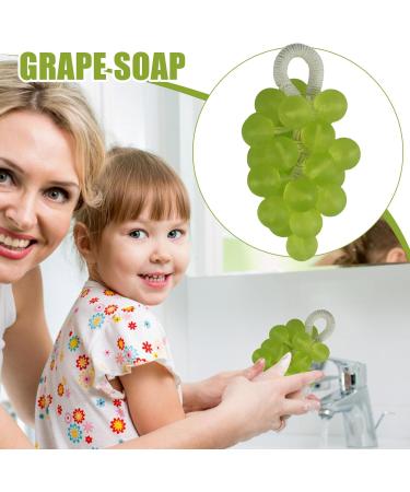 YNPQTDS Grape Soap with Rope | 130g Natural Grape Soap | Moisturizing Scented Foaming Cleanser for Dry Skin Face Shower Body Travel Foot Sensitive Areas - Buy Online on GoSupps.com