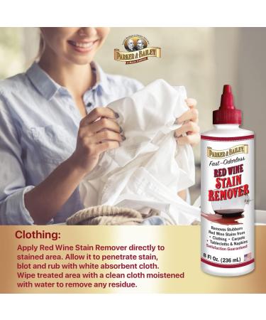 Parker & Bailey Red Wine Stain Remover - 8 Fl Oz. - Buy Online on GoSupps.com