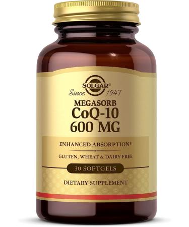 Solgar Megasorb CoQ-10 600 mg 30 Softgels