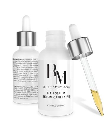 Hair Growth Serum 1 oz Organic Hair Serum for Hair Loss & Thinning in Women & Men. Scalp-Stimulating Hair Oil for Growth & Strength Suitable for All Hair Types