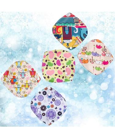 7 STK Washable Menstrual Pads - Portable Fabric Women's Hygiene Solution for Moms - Buy Online on GoSupps.com
