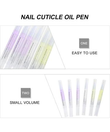 6 Pi ces Stylo de Soin Ongles Huile Nourrissante Cuticules R pare et Hydrate les Cuticules S ches Usage Salon et Domicile Format Pratique et L ger - Buy Online on GoSupps.com