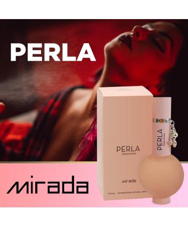 MIRADA Perla Women's Eau de Parfum (EDP) 3.4 FL. Oz (100ml) Women s Perfume with Notes of Apple Berry Lily Orchid Green Jasmine Caramel Musk - Buy Online on GoSupps.com