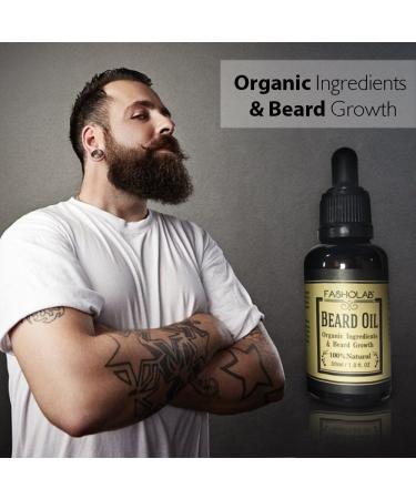 Beard Grooming Kit for Men - 100% Stainless Japanese Scissors Mustache Balm & Trimming Tools | SC-BRS-03.6 - Buy Online on GoSupps.com