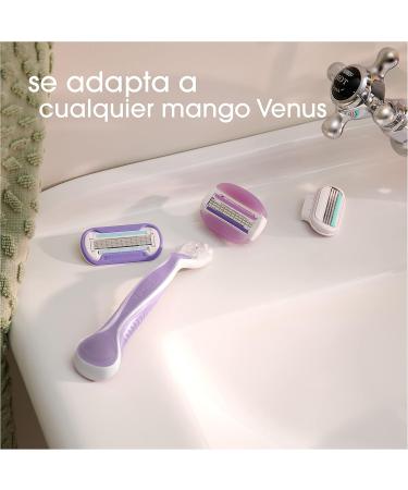 Gillette Venus Comfortglide Breeze Spare Parts - 8 Piece Refill Pack for Women's Razors | Smooth & Durable Hair Removal - Buy Online on GoSupps.com