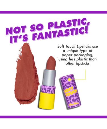 Lime Crime Vintage Spice Soft Touch Comfort Matte Lipstick - Terracotta Reddish Brown - Long-Lasting Full Coverage Lipstick for All-Day Wear - Buy Online on GoSupps.com