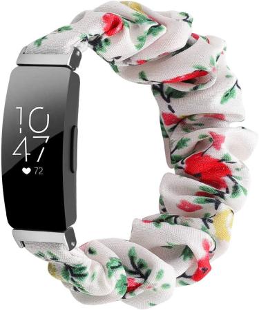 FitTurn Cute Elastic Bands for Kids - 2 Pack Small Elastic Cloth Bands for Fitbit ACE 3/ ACE 2 and Inspire 2, Pattern Printed Fabric Wristbands for Girls - Buy Online on GoSupps.com