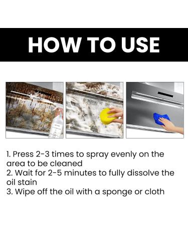 Splash Foam Spray Oven Cleaner Splash Foam Spray Oven Cleaner Suitable for oven and kitchen cleaning spray to remove grease - Buy Online on GoSupps.com