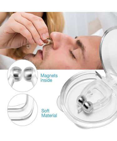 Silicone Magnetic Anti Snore Clip - 6 Pack Snoring Solution for Men and Women - Buy Online on GoSupps.com