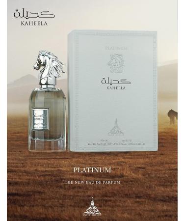 Paris Corner KAHEELA PLATINUM Men's Eau de Parfum Fragrance for him 2.8 Fl Oz - Buy Online on GoSupps.com