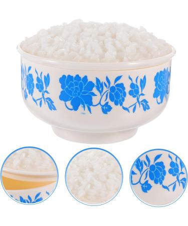 TOYANDONA Simulated Rice Toy Models Food Simulation Cooked Rice Fake Steamed Rice Model Plastic Decor Artificial Rice Decorative Steamed Rice Photo Prop Pvc Ornaments Big Bowl 12.50X12.50X8.50CM 1 - Buy Online on GoSupps.com
