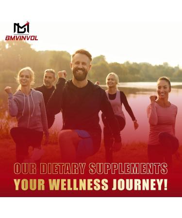 BMVINVOL (2 Packs) Premium Psyllium Husk Capsules - 4 Months Supply - Ginger Fenugreek Turmeric - Psyllium Fiber Capsules for Supports Digestion & Regularity - Buy Online on GoSupps.com