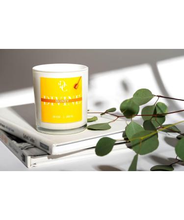 Honey Scented Candle | 10 oz Premium Aromatherapy Candle | International Shipping Available - Buy Online on GoSupps.com