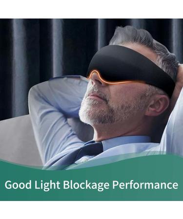 Sleepphile Zero Pressure Sleep Mask for Women and Men - Comfortable Eye Mask for Sleeping at Home and Travel - Buy Online on GoSupps.com
